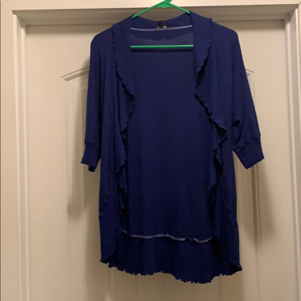 Royal blue sweater